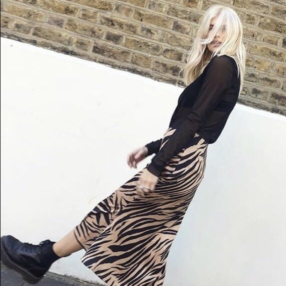NWT Never fully dressed - Doris Zebra gold skirt - Picture 4 of 4